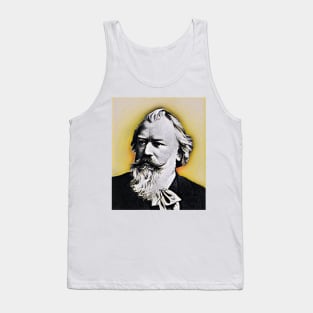 Johannes Brahms Portrait | Johannes Brahms Artwork 7 Tank Top